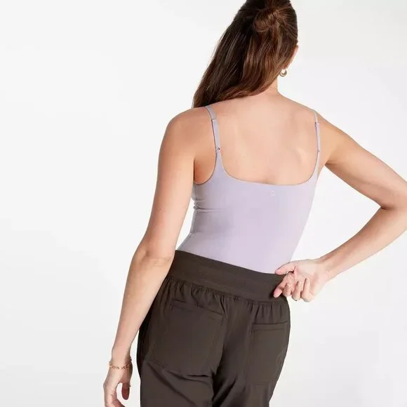 CALIA Women's Inspire Lite CAMI Bodysuit Purple Gray Dri-fit Stretch Size XL - Picture 3 of 8